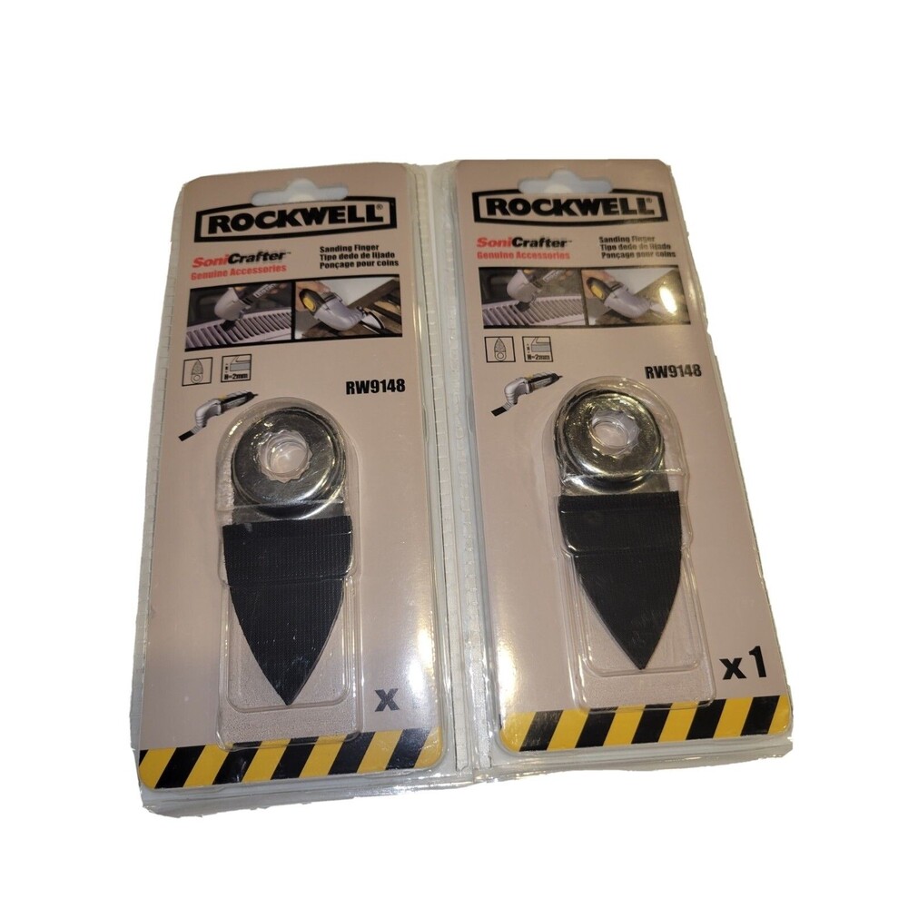 Rockwell RW9148 Sonicrafter Sanding Finger Pad, Double Sided 2 pcs